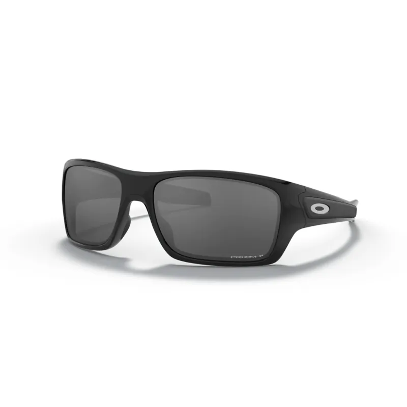 Oakley Turbine  in Polished Black Prizm Black Polarized Lens